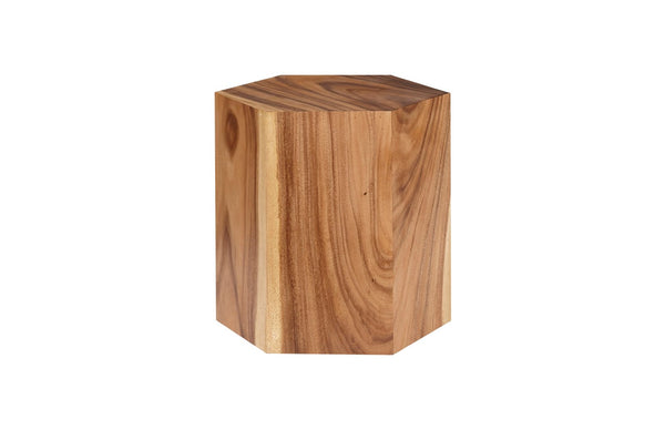 Phillips Collection Honeycomb Medium Side Table - Handcrafted Solid Wood Accent for Modern Living Spaces and Decor Chamcha Wood, MD TH99516
