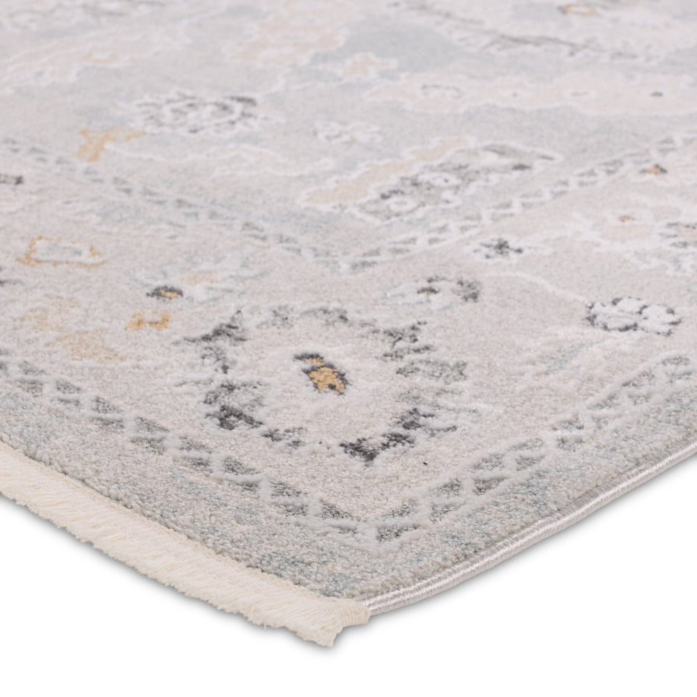 Jaipur Living Thalia Ariene Tha01 Powerloomed Machinemade 85% Polyester 15% Polypropylene Vintage Oriental Indoor Rug Gray, Cream 85% Polyester 15% Polypropylene Rug158405