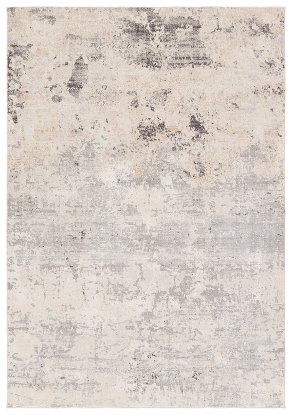 Jaipur Living Thalia Verrine Tha03 Powerloomed Machinemade 87% Polyester 13% Polypropylene Abstract Abstract Indoor Rug Gray, Cream 87% Polyester 13% Polypropylene Rug158415
