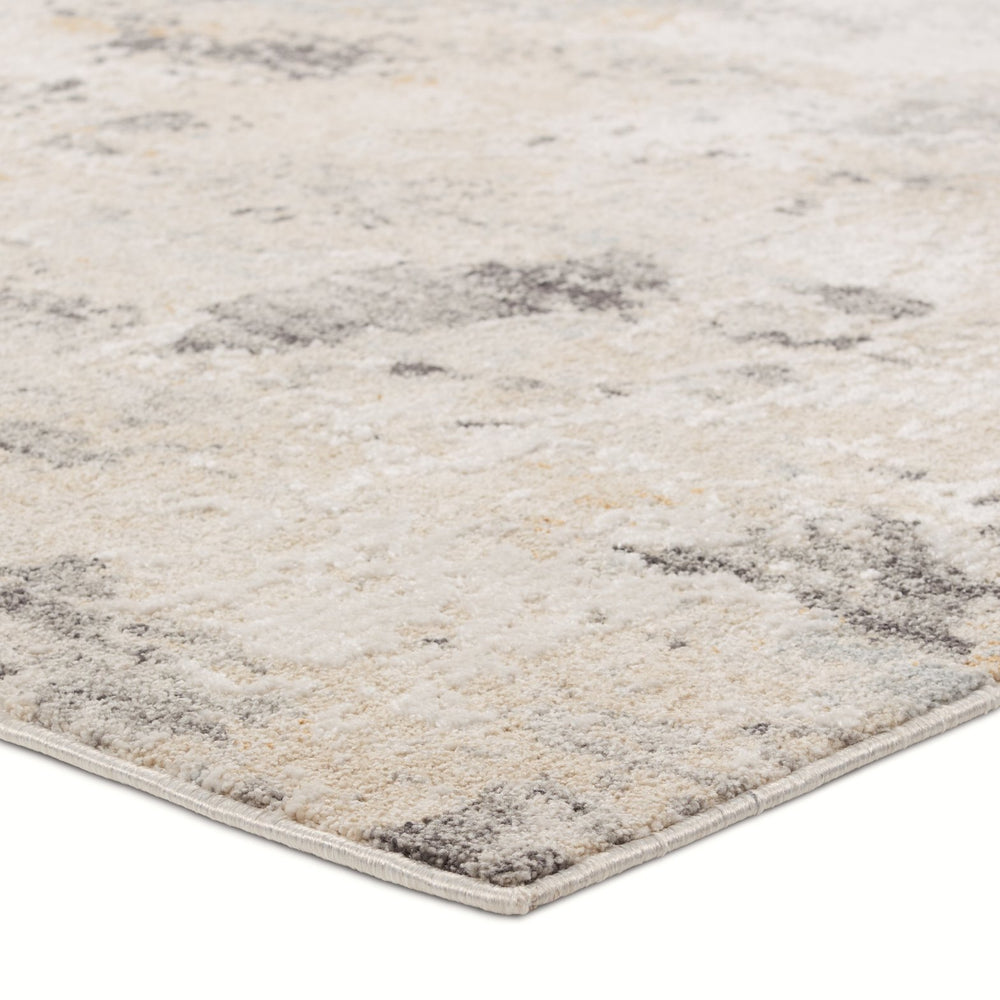 Jaipur Living Thalia Verrine Tha03 Powerloomed Machinemade 87% Polyester 13% Polypropylene Abstract Abstract Indoor Rug Gray, Cream 87% Polyester 13% Polypropylene Rug158415