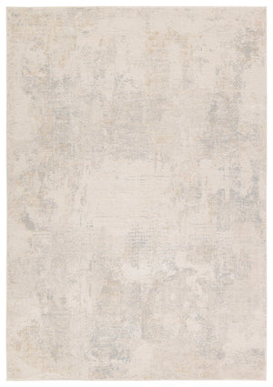 Jaipur Living Thalia Brochan Tha05 Powerloomed Machinemade 83% Polyester 17% Polypropylene Abstract Abstract Indoor Rug Gray, Cream 83% Polyester 17% Polypropylene Rug158425