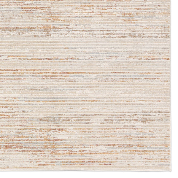 Jaipur Living Thalia Oriel Tha06 Powerloomed Machinemade 71% Polyester 29% Polypropylene Lines Stripes Indoor Rug Cream, Terracotta 71% Polyester 29% Polypropylene Rug158426