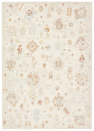 Jaipur Living Thalia Mithri Tha07 Powerloomed Machinemade 94% Polyester 6% Polypropylene Traditional Oriental Indoor Rug Ivory 94% Polyester 6% Polypropylene Rug162512