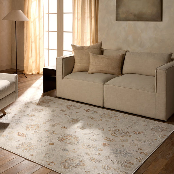 Jaipur Living Thalia Mithri Tha07 Powerloomed Machinemade 94% Polyester 6% Polypropylene Traditional Oriental Indoor Rug Ivory 94% Polyester 6% Polypropylene Rug162512