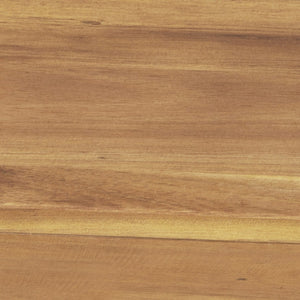 English Elm Martindale Folding Acacia Wood Bistro Chairs, Set of 2 - Stylish Indoor/Outdoor Seating with X Base Frame THB-C1244-NAT-GG