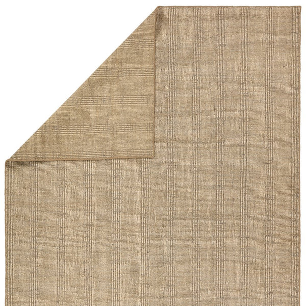 Jaipur Living Thatcher Almaz Thh01 Handwoven Handmade 80% Jute 20% Cotton Mid-century Modern Stripes Indoor Rug Tan 80% Jute 20% Cotton Rug160128