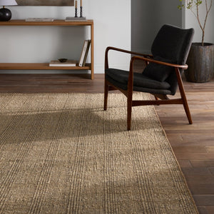 Jaipur Living Thatcher Almaz Thh01 Handwoven Handmade 80% Jute 20% Cotton Mid-century Modern Stripes Indoor Rug Tan 80% Jute 20% Cotton Rug160128
