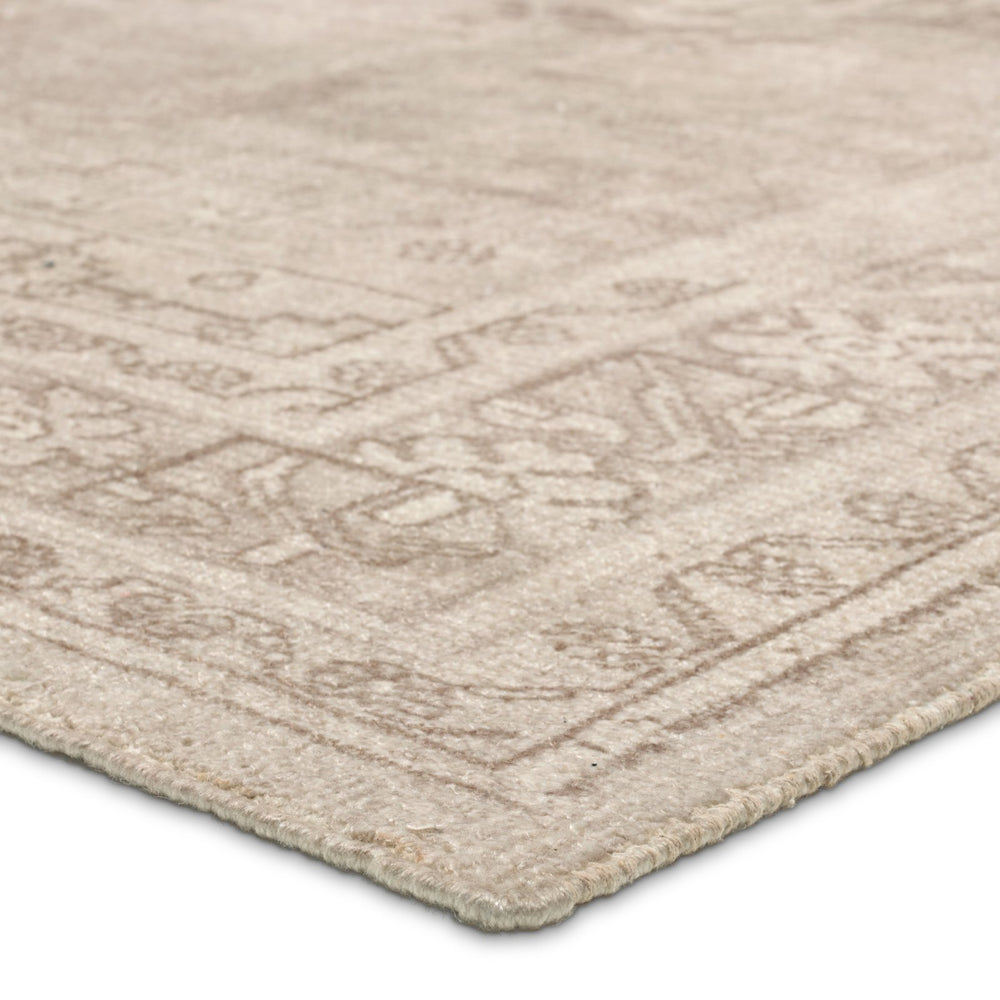 Jaipur Living Theo Bown Tho03 Handwoven Handmade 60% Pet Yarn 40% Cotton Vintage Medallion Indoor Rug Tan 60% Pet Yarn 40% Cotton Rug161253