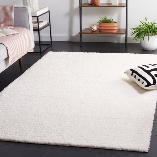 Safavieh Tahoe Shag Area Rug - Luxurious Power Loomed Comfort For Your Living Space With Elegant Design Ivory 60% Polypropylene,Jute 40% Tho651a-6