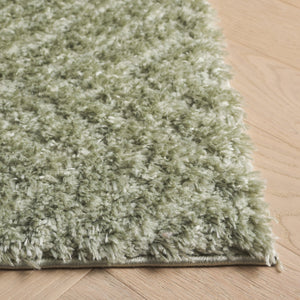 Safavieh Tahoe Luxurious Round Area Rug - Plush Power-loomed Geometric Design For Modern Elegance Sage 60% Polypropylene,Jute 40% Tho652w-10