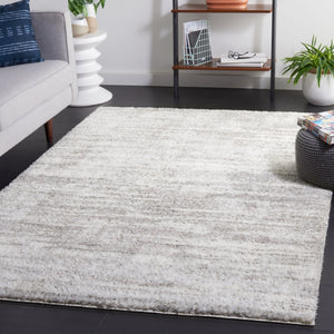 Safavieh Tahoe Shag Area Rug - Luxurious Ivory And Grey Design For Modern Living Spaces And Cozy Comfort Ivory ,Grey 60% Polypropylene,Jute 40% Tho653a-4