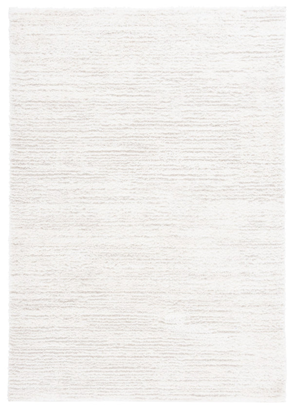 Safavieh Tahoe Shag 653 Power Loomed 60% Polypropylene, Jute 40% Shag Rug Ivory / Taupe THO653E-5