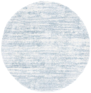 Safavieh Tahoe Shag Area Rug - Luxurious Ivory And Grey Design For Modern Living Spaces And Cozy Comfort Blue ,Ivory 60% Polypropylene,Jute 40% Tho653m-6