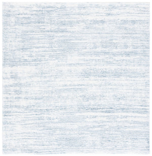 Safavieh Tahoe Shag Area Rug - Luxurious Ivory And Grey Design For Modern Living Spaces And Cozy Comfort Blue ,Ivory 60% Polypropylene,Jute 40% Tho653m-6
