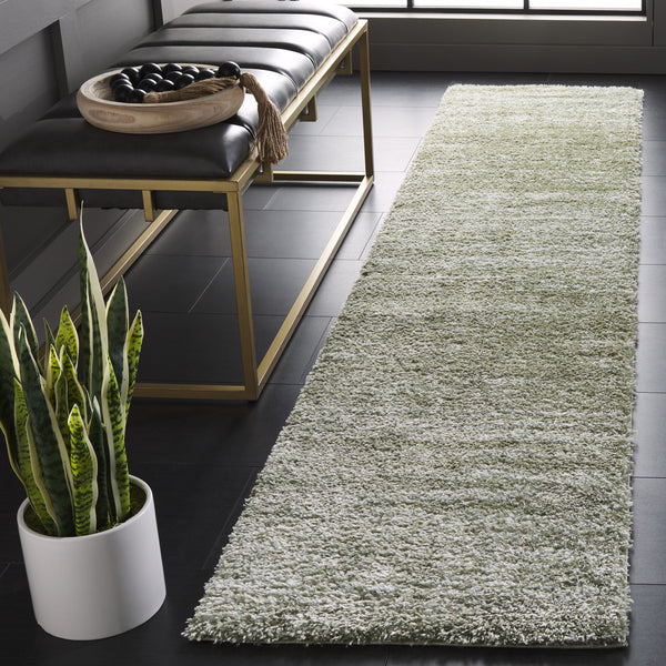 Safavieh Tahoe Shag Area Rug - Luxurious Ivory And Grey Design For Modern Living Spaces And Cozy Comfort Sage ,Ivory 60% Polypropylene,Jute 40% Tho653w-5sq