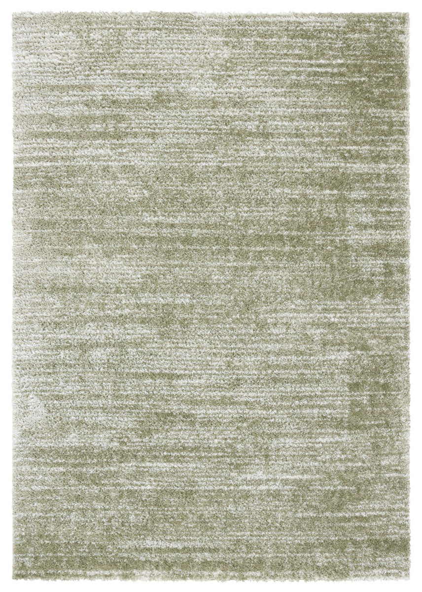 Safavieh Tahoe Shag 653 Power Loomed Polyester Shag Rug Sage / Ivory THO653W-9