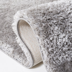 Safavieh Tahoe Shag Area Rug - Luxurious Turkish Craftsmanship, Plush Comfort, And Timeless Elegance For Any Space Grey 60% Polypropylene,Jute 40% Tho670h-25