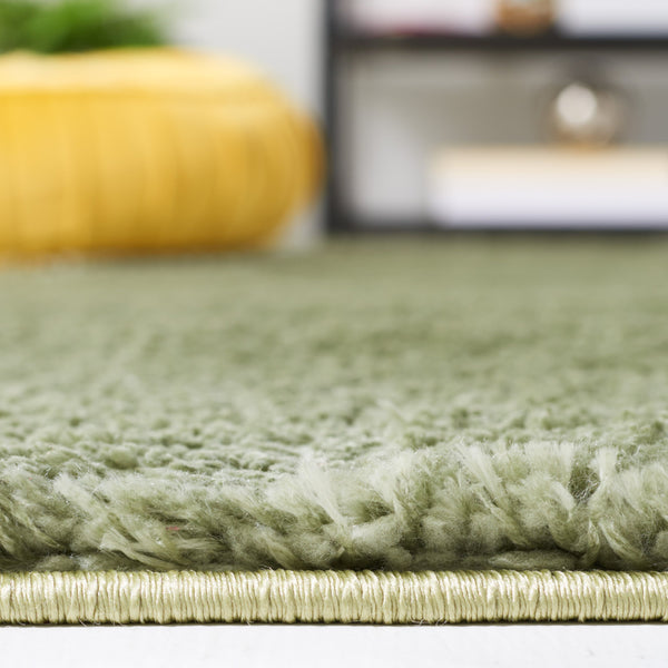 Safavieh Tahoe Shag Area Rug - Luxurious Turkish Craftsmanship, Plush Comfort, And Timeless Elegance For Any Space Sage 60% Polypropylene,Jute 40% Tho670w-3r