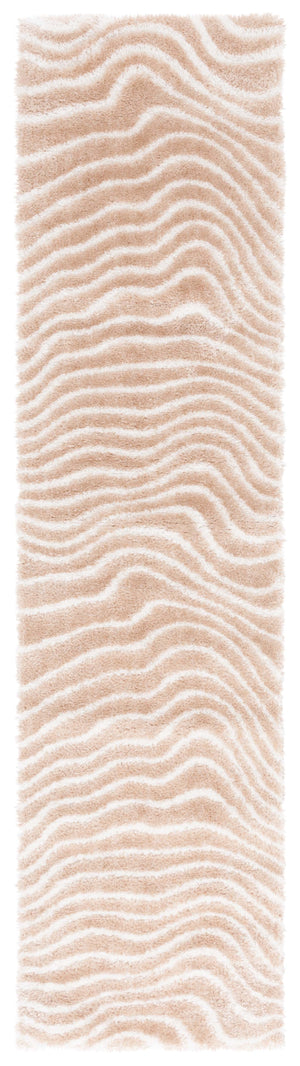 Safavieh Tahoe Shag Area Rug - Luxurious Gold And Ivory Design For Elegant Home Décor And Comfort Gold ,Ivory 60% Polypropylene,Jute 40% Tho680d-9