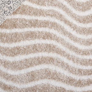 Safavieh Tahoe Shag Area Rug - Luxurious Gold And Ivory Design For Elegant Home Décor And Comfort Gold ,Ivory 60% Polypropylene,Jute 40% Tho680d-9