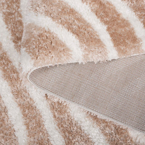 Safavieh Tahoe Shag Area Rug - Luxurious Gold And Ivory Design For Elegant Home Décor And Comfort Gold ,Ivory 60% Polypropylene,Jute 40% Tho680d-9