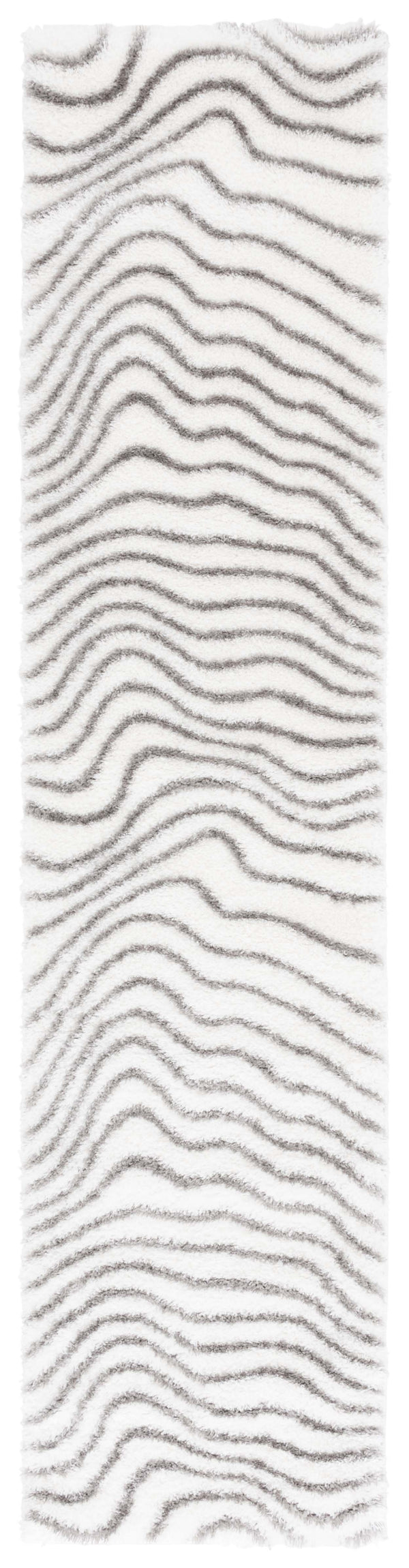 Safavieh Tahoe Shag Area Rug - Luxurious Gold And Ivory Design For Elegant Home Décor And Comfort Ivory ,Grey 60% Polypropylene,Jute 40% Tho680f-5