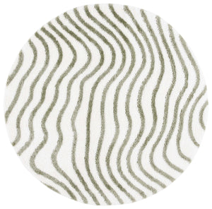 Safavieh Tahoe Shag Area Rug - Luxurious Gold And Ivory Design For Elegant Home Décor And Comfort Ivory ,Green 60% Polypropylene,Jute 40% Tho680w-5