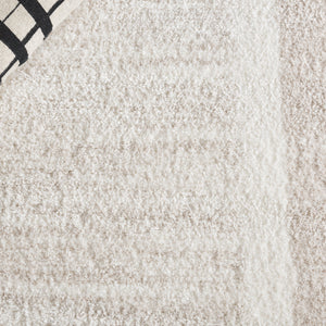 Safavieh Tahoe Luxurious Shag Area Rug - Plush Polyester Pile, Elegant Turkish Design For Timeless Decor Beige ,Ivory 60% Polypropylene,Jute 40% Tho682b-7sq