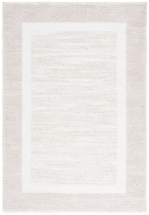 Safavieh Tahoe Luxurious Shag Area Rug - Plush Polyester Pile, Elegant Turkish Design For Timeless Decor Beige ,Ivory 60% Polypropylene,Jute 40% Tho682b-7sq