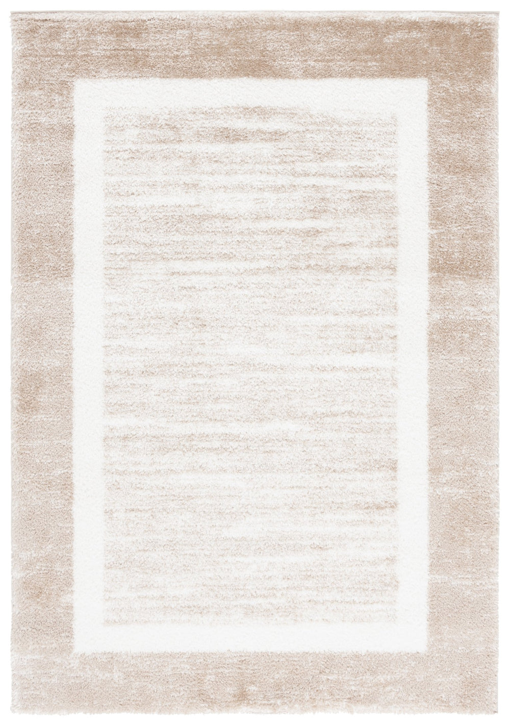 Safavieh Tahoe Luxurious Shag Area Rug - Plush Polyester Pile, Elegant Turkish Design For Timeless Decor Gold ,Ivory 60% Polypropylene,Jute 40% Tho682d-8