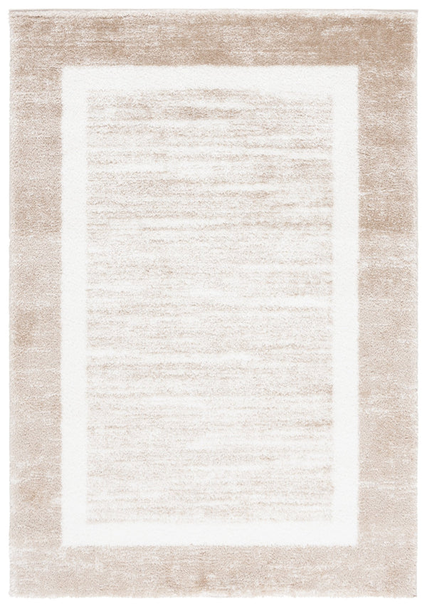 Safavieh Tahoe Luxurious Shag Area Rug - Plush Polyester Pile, Elegant Turkish Design For Timeless Decor Gold ,Ivory 60% Polypropylene,Jute 40% Tho682d-8