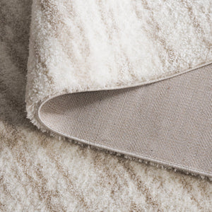 Safavieh Tahoe Luxurious Power Loomed Shag Area Rug – Soft, Durable, Elegant Turkish Design For Any Space Ivory ,Beige 60% Polypropylene,Jute 40% Tho686b-28