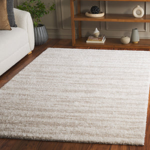 Safavieh Tahoe Luxurious Power Loomed Shag Area Rug – Soft, Durable, Elegant Turkish Design For Any Space Ivory ,Beige 60% Polypropylene,Jute 40% Tho686b-28