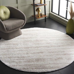Safavieh Tahoe Luxurious Power Loomed Shag Area Rug – Soft, Durable, Elegant Turkish Design For Any Space Ivory ,Beige 60% Polypropylene,Jute 40% Tho686b-28