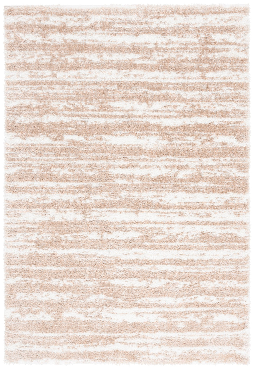 Safavieh Tahoe Luxurious Power Loomed Shag Area Rug – Soft, Durable, Elegant Turkish Design For Any Space Ivory ,Gold 60% Polypropylene,Jute 40% Tho686d-8