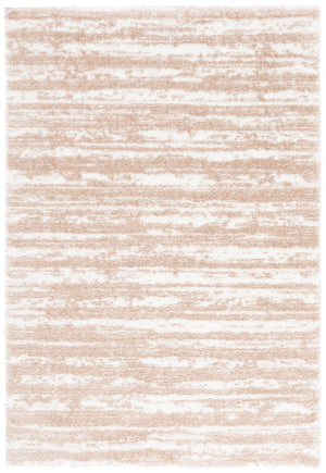 Safavieh Tahoe Luxurious Power Loomed Shag Area Rug – Soft, Durable, Elegant Turkish Design For Any Space Ivory ,Gold 60% Polypropylene,Jute 40% Tho686d-8