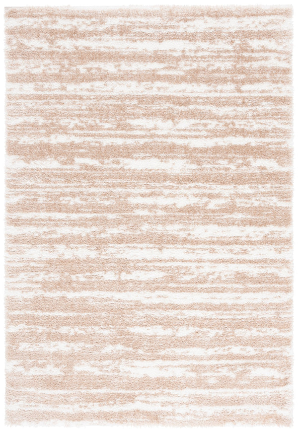 Safavieh Tahoe Luxurious Power Loomed Shag Area Rug – Soft, Durable, Elegant Turkish Design For Any Space Ivory ,Gold 60% Polypropylene,Jute 40% Tho686d-8