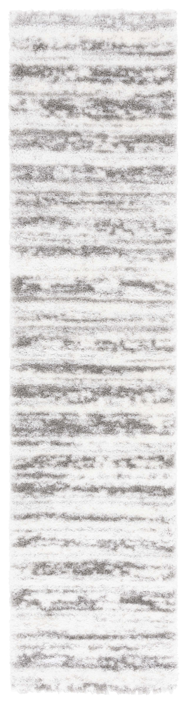 Safavieh Tahoe Luxurious Power Loomed Shag Area Rug – Soft, Durable, Elegant Turkish Design For Any Space Ivory ,Dark Grey 60% Polypropylene,Jute 40% Tho686h-7sq