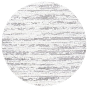 Safavieh Tahoe Luxurious Power Loomed Shag Area Rug – Soft, Durable, Elegant Turkish Design For Any Space Ivory ,Dark Grey 60% Polypropylene,Jute 40% Tho686h-7sq