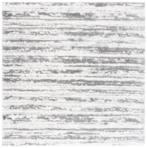 Safavieh Tahoe Luxurious Power Loomed Shag Area Rug – Soft, Durable, Elegant Turkish Design For Any Space Ivory ,Dark Grey 60% Polypropylene,Jute 40% Tho686h-7sq