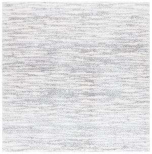 Safavieh Tahoe Luxurious Shag Area Rug - Elegant Ivory And Gold Design For Modern Home Décor Comfort Ivory ,Grey 60% Polypropylene,Jute 40% Tho688f-4