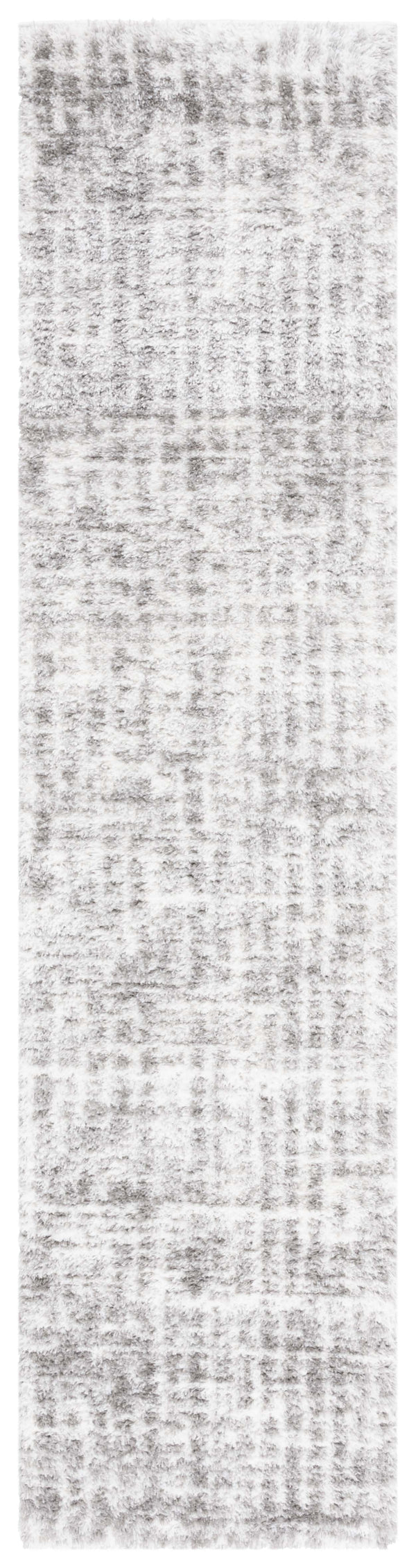 Safavieh Tahoe Luxurious Shag Area Rug - Contemporary Elegance In Ivory And Grey For Any Room Decor Ivory ,Grey 60% Polypropylene,Jute 40% Tho690f-7r