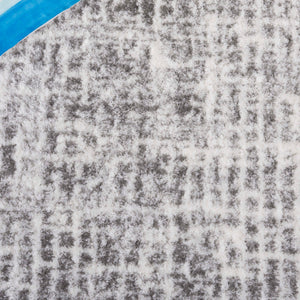 Safavieh Tahoe Luxurious Shag Area Rug - Contemporary Elegance In Ivory And Grey For Any Room Decor Ivory ,Grey 60% Polypropylene,Jute 40% Tho690f-7r