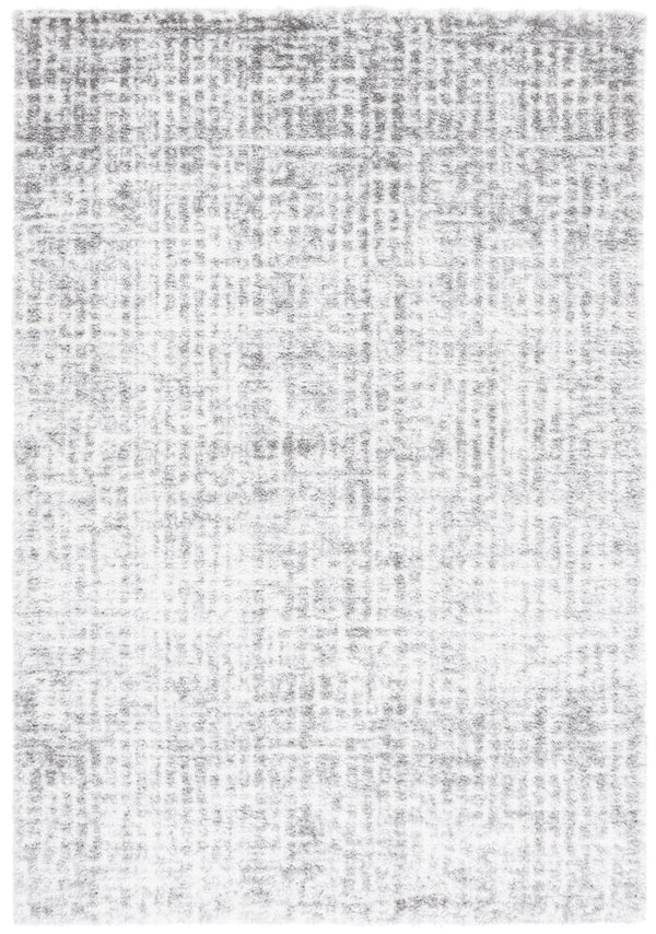 Safavieh Tahoe Luxurious Shag Area Rug - Contemporary Elegance In Ivory And Grey For Any Room Decor Ivory ,Grey 60% Polypropylene,Jute 40% Tho690f-7r