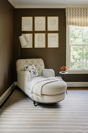 Momeni Erin Gates Thompson THO-1 Billings Hand Woven Contemporary Geometric Indoor Rug Beige 7'6" x 9'6"