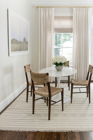 Momeni Erin Gates Thompson THO-1 Billings Hand Woven Contemporary Geometric Indoor Rug Beige 7'6" x 9'6"