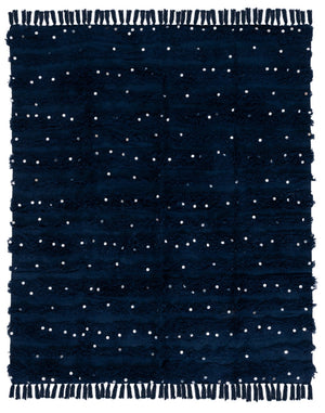 Safavieh Norlen Throw XII23 Navy Cotton THR911A-5060