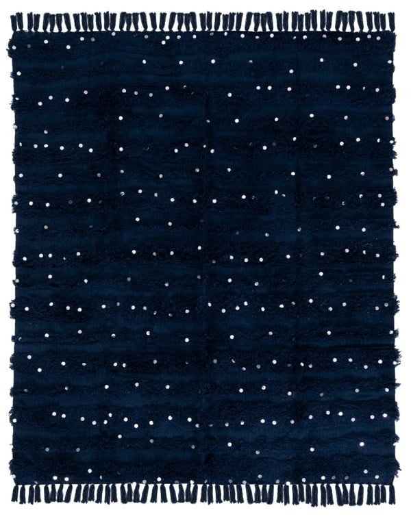Safavieh Norlen Throw XII23 Navy Cotton THR911A-5060