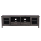 Hollywood Dark Grey TV Cabinet, for TVs up to 85