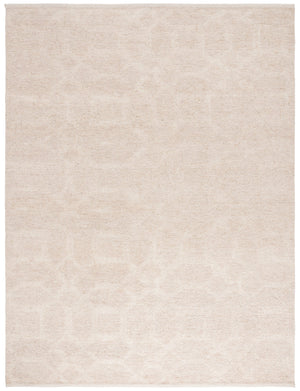 Safavieh Tibetan Hand-Knotted Wool-Cotton Rug In Ivory Beige With Modern Geometric Motif, Plush 5/8" Pile, Durable Elegance 6'-0" x 9'-0" TIB552A-6